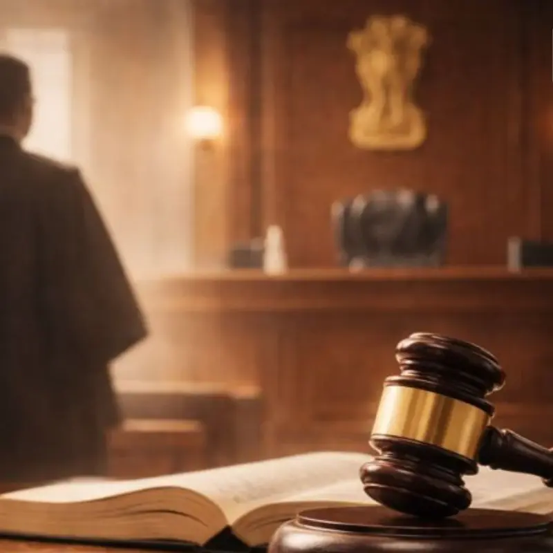 The litigants on the screen are not actors