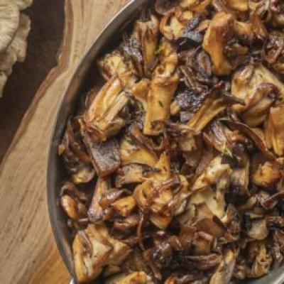 Signature Wood-Fired Mushroom and Caramelized