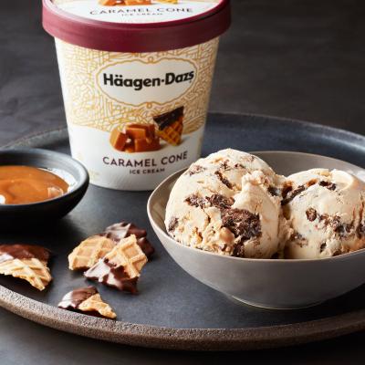 Haagen-Dazs Caramel Cone Ice Cream