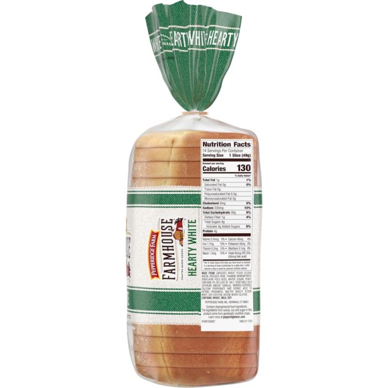 Pepperidge Farm Farmhouse Hearty White Bread