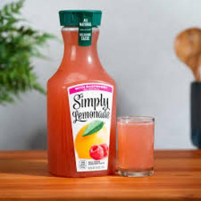 Simply Lemonade with Raspberry Juice